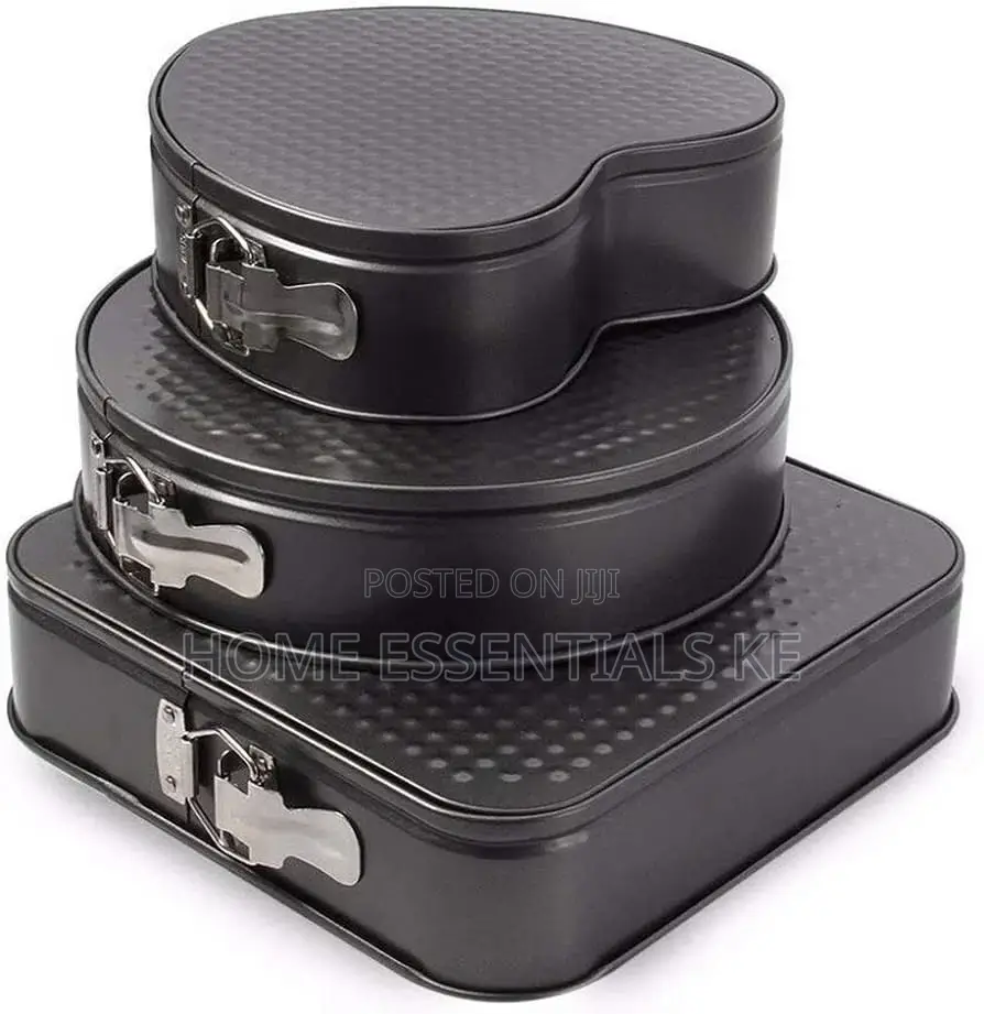 Quality Nonstick 3pcs Cake Mould/Baking Tins 24cm/22cm/20cm*