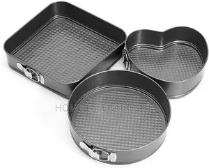 Quality Nonstick 3pcs Cake Mould/Baking Tins 24cm/22cm/20cm*
