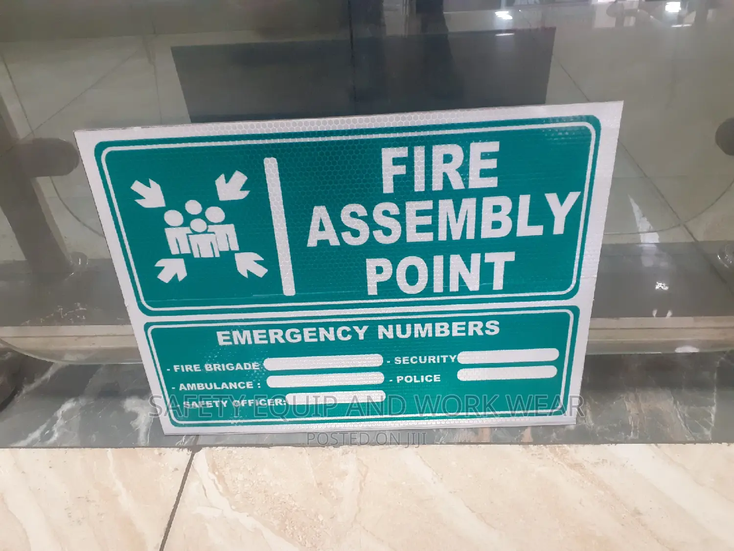 Get Visible Fire Assembly Point Sign For Sale