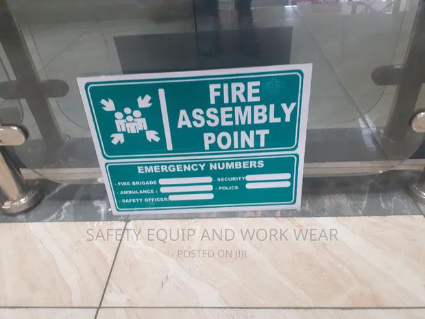 Buy Fire Assembly Point Signs For Gathering