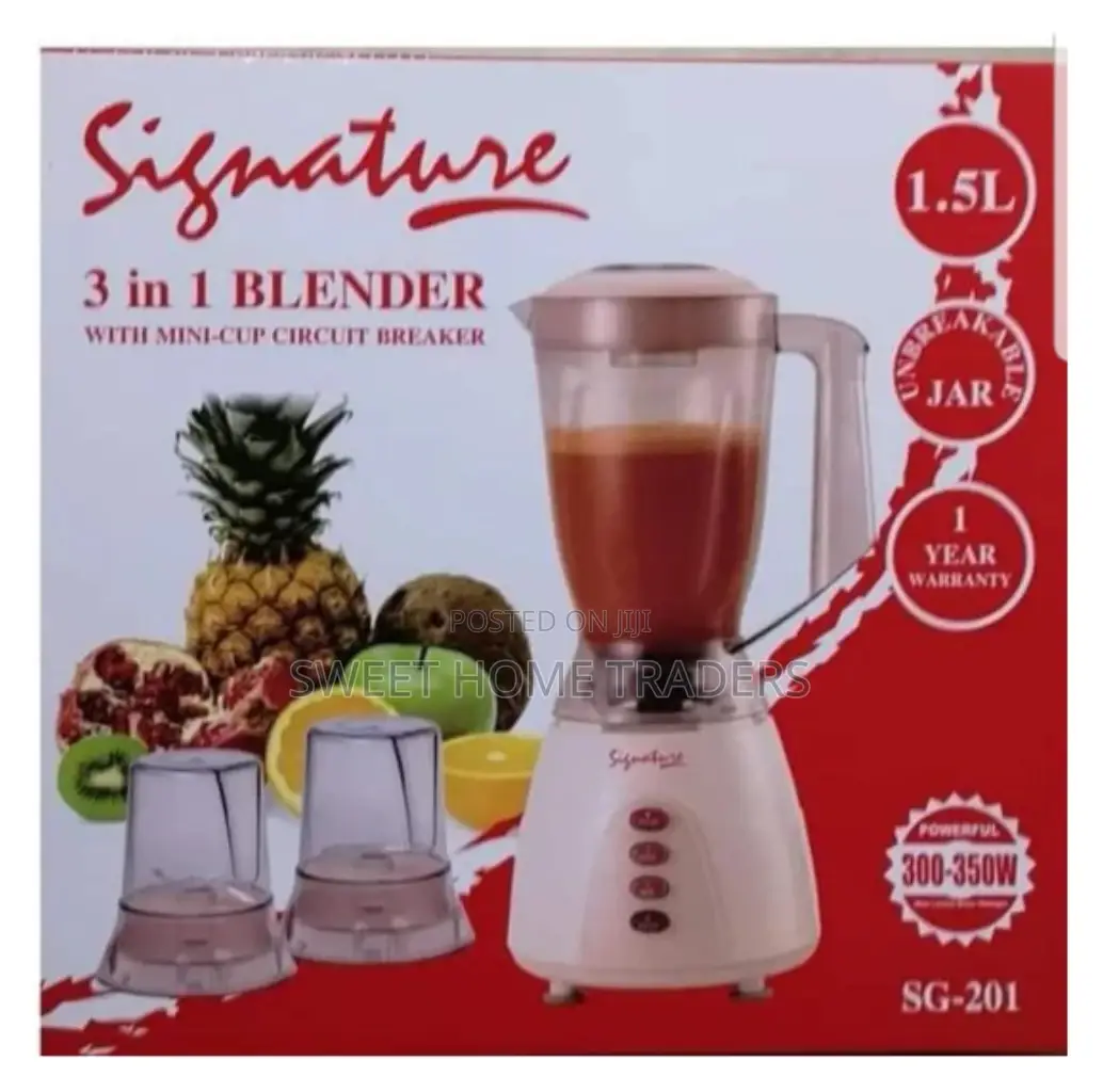 Signature Blender Orginal S'ignature 3in 1 Blender