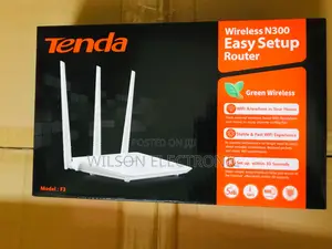 F3 Tenda Wireless Router. N300