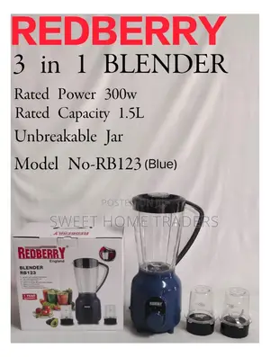 3 in 1 Redberry Blender 
