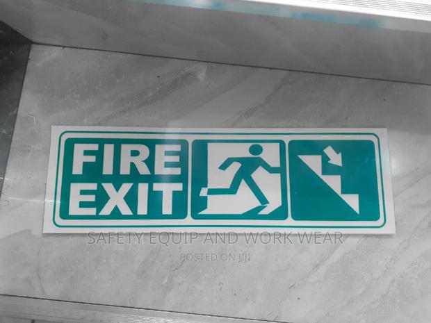 Guidance Fire Exit Sign - main view