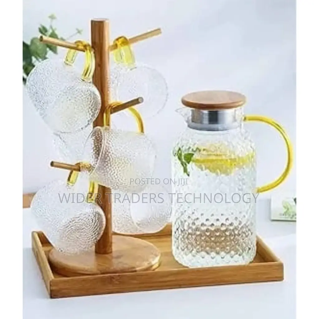 *Heat Resistant (Snowflake) Transparent Teapot / Coffee