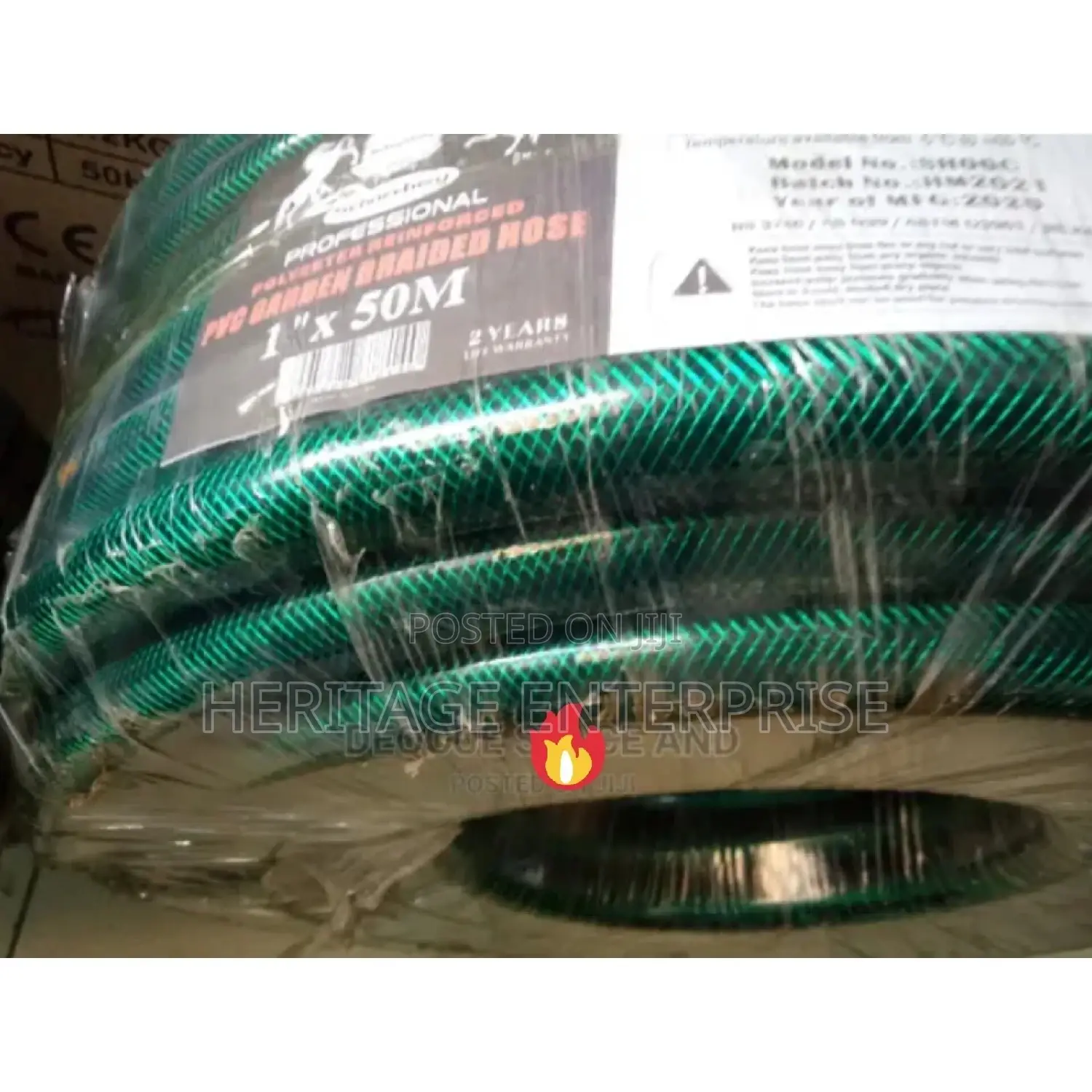 Hose Pipe Braided Hose Pipe-1/2" X 25ft