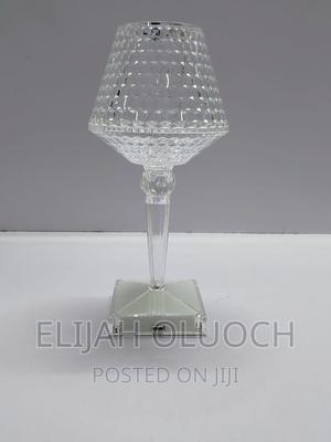 Rechargeable Rose Diamond Table Lamp - main view