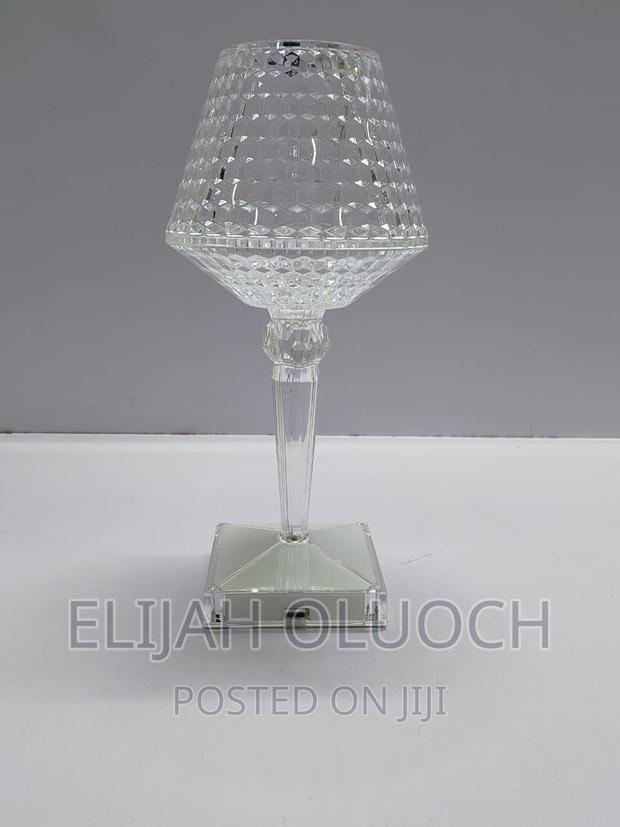 Rechargeable Rose Diamond Table Lamp