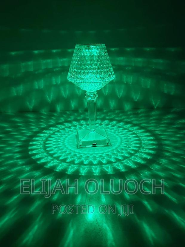 Rechargeable Rose Diamond Table Lamp - thumbnail 2