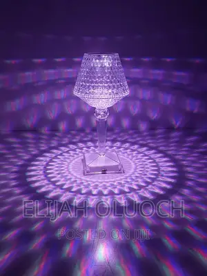 Rechargeable Rose Diamond Table Lamp