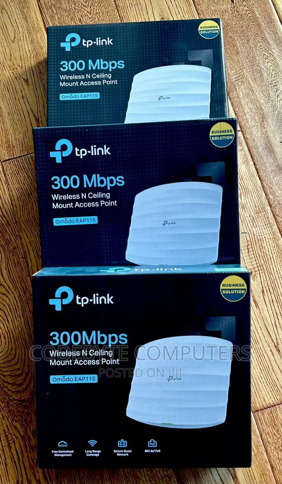 Tp-Link EAP115 300mbps Wireless N Ceiling Mount Access Point