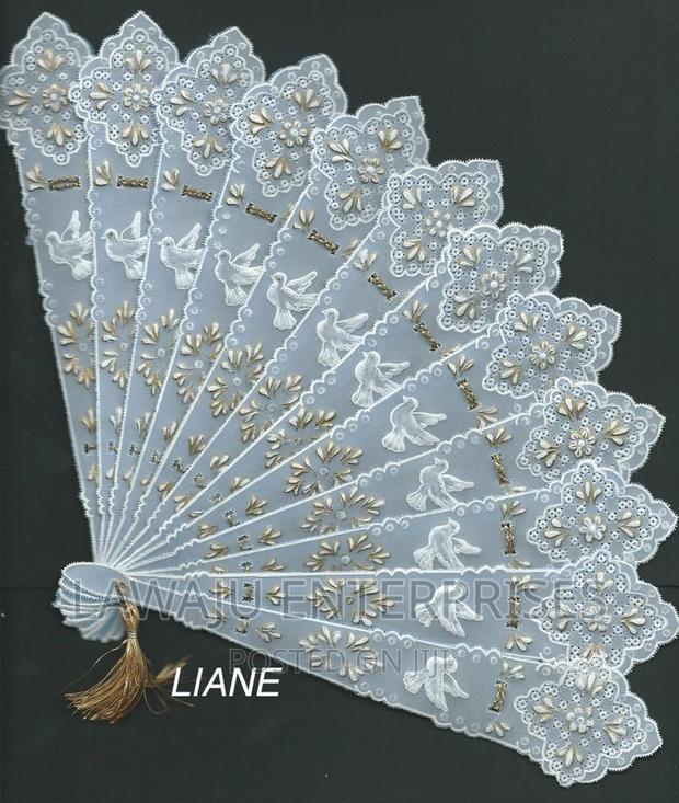 Handheld Portable Lace Fan - thumbnail 3
