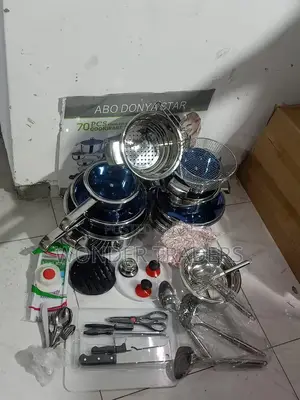*70 PCS Cookware Stainless*
