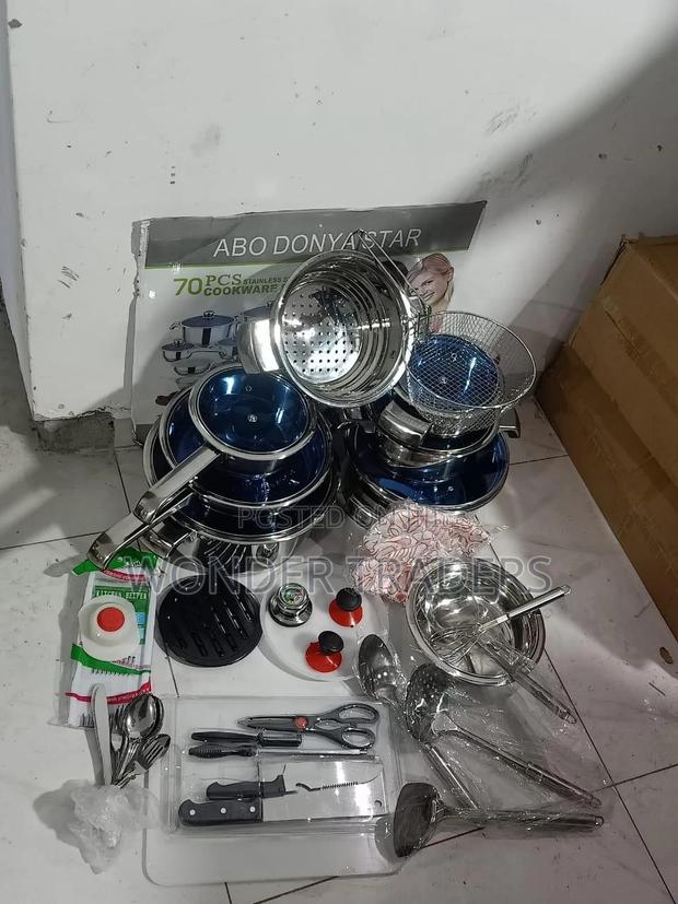 *70 PCS Cookware Stainless* - main view