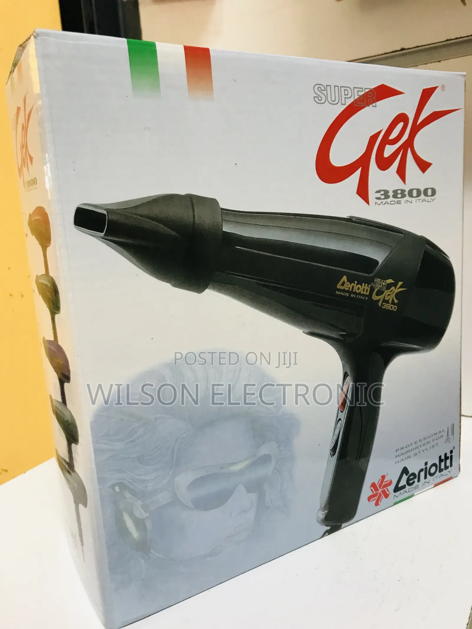 CERIOTTI Professional Hairdryer. GEK3800