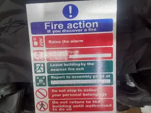 Fire Safety Procedures Sigh