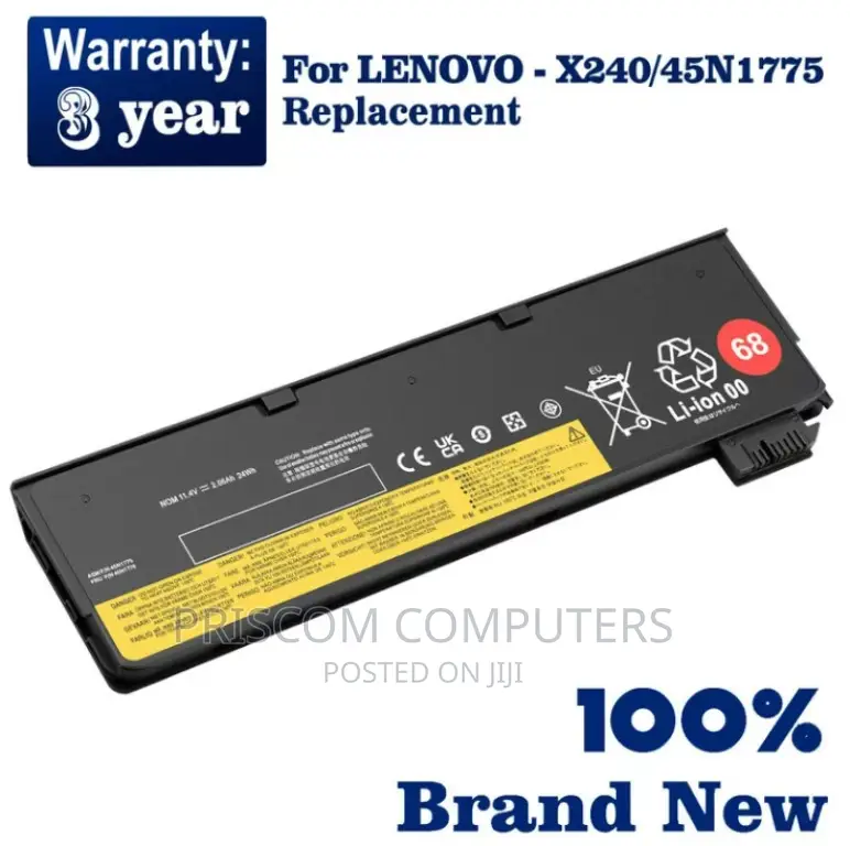 Lenovo Thinkpad X250 T440 T440S T460 X240 X260 L460 Battery