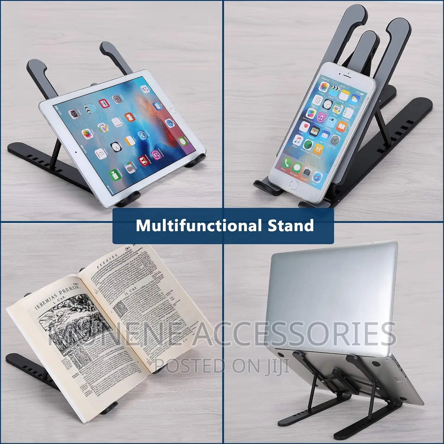 Portable Adjust Laptop Holder Computer Stand Desk Notebook
