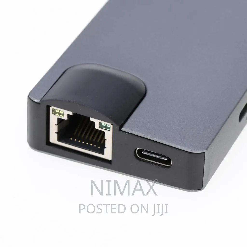 8 IN 1 Type-C HUB to HDMI VGA Adapter for SD/Mic SD Card