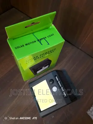 Motion Sensor Solar Wall Light