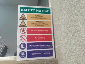 Get Visible Safety Notice Sign For Sale