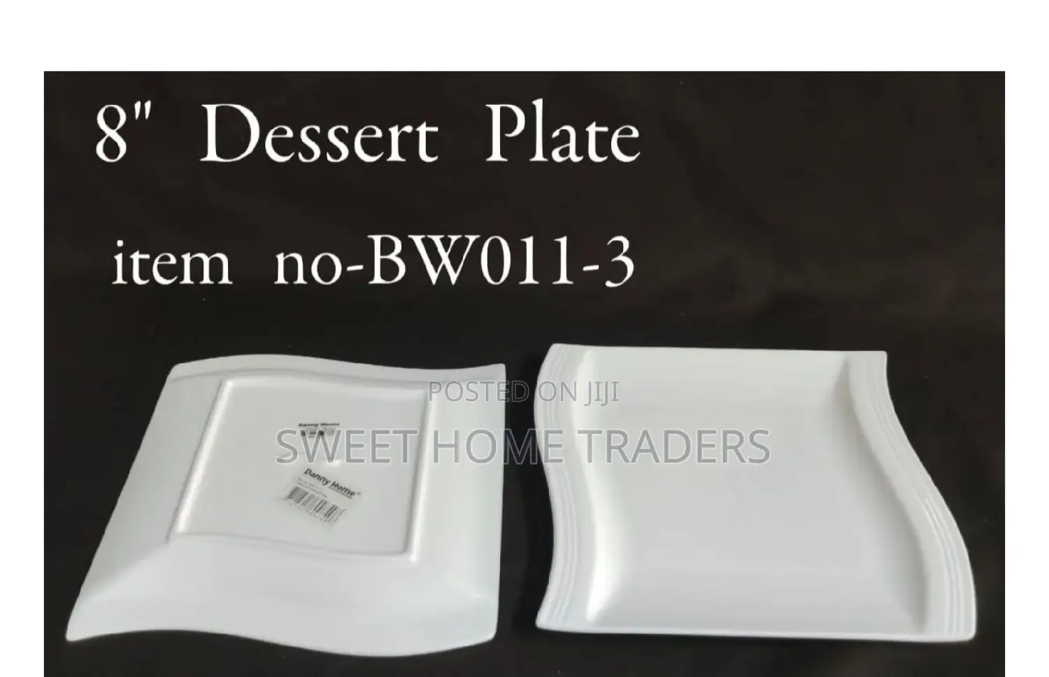 6 PCS Ceramic 8 Ich Dinner Plate