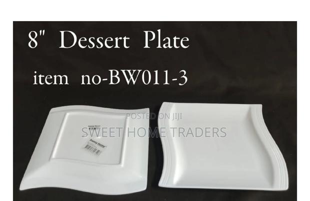 6 PCS Ceramic 8 Ich Dinner Plate