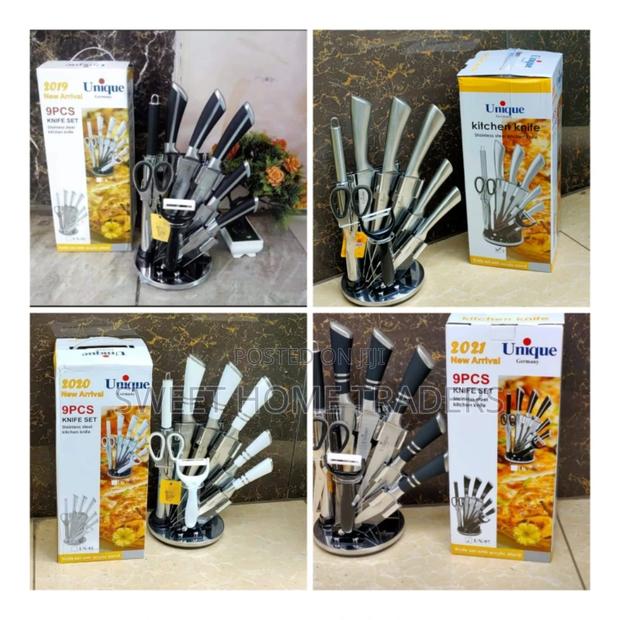 9 PCS Unique Knives Set