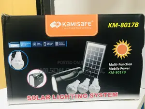 Solar Lighting System. Km-8017b