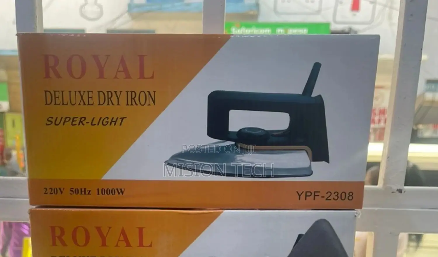 Temperature Control Royal Iron Box