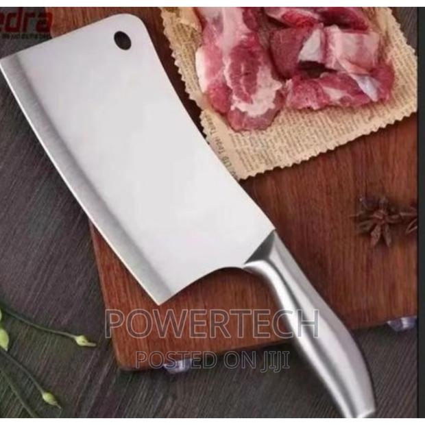 Heavy Duty Butcher Knife Kitchen Meat Cleaver-Stainless
