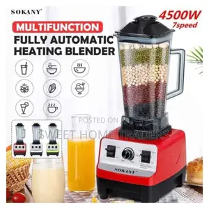 Sokany 4500 Watts Commercial Heavy Duty Blender -2ltrs 