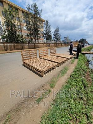 Pallet Bed- 4*6 Detachable and Blazed Pallet Bed. (HF260) - thumbnail 2