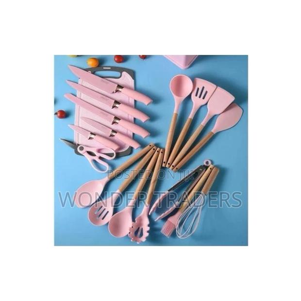 19 PCS Silicon Spoon Set - main view