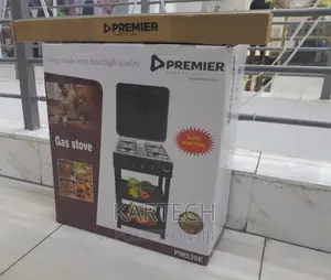 Premier 4 Gas Cooker Auto Ignition With Shelves