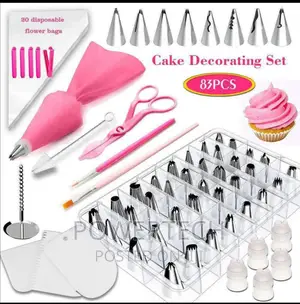 83 Piece Cake Decorators