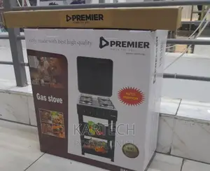 Premier (PM503E) 4 Gas Cooker With Shelves