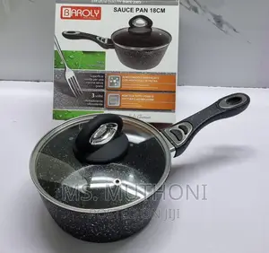 Baroly German Brand Heavy Granite Sauce Pans + Lid