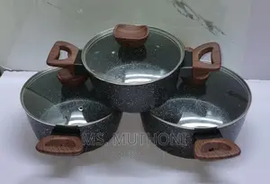 Big Baroly Germany Brand 3pc Size ¤20cm,¤22cm,¤24cm Granite