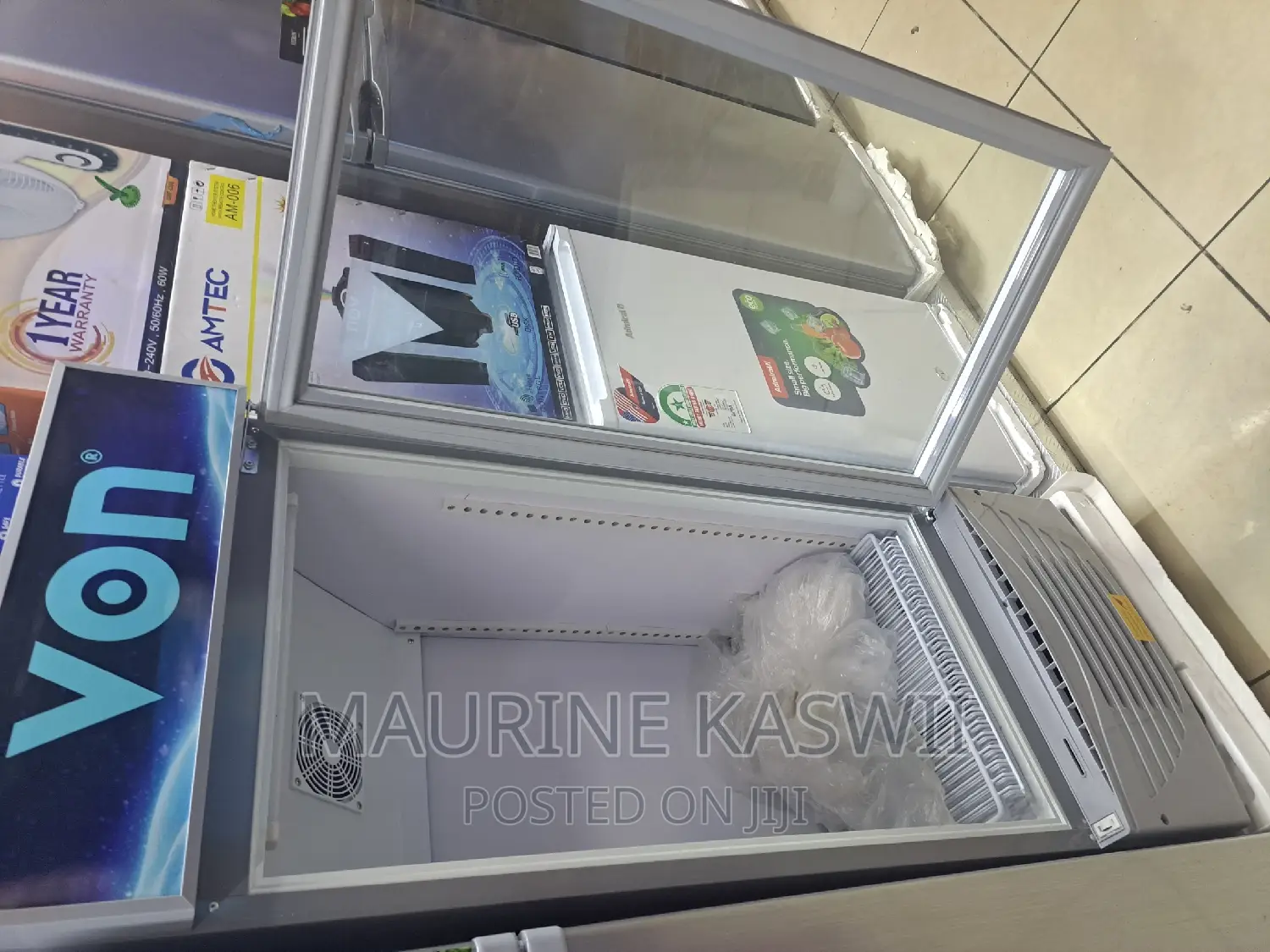 Von 158l Chiller Display