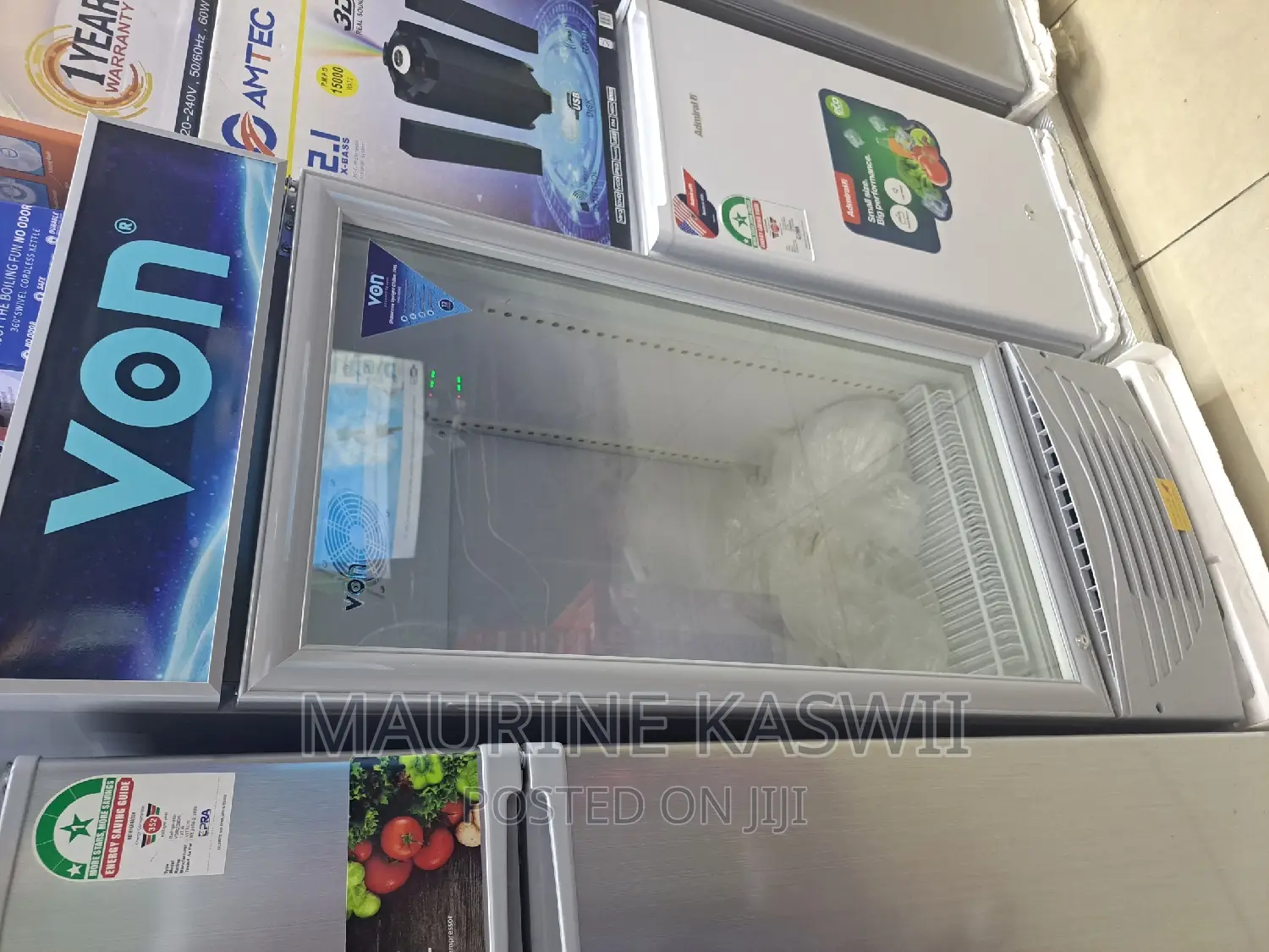 Von 158l Chiller Display