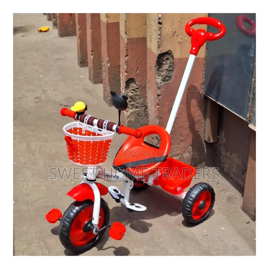 Tricycle With Pushhandle 