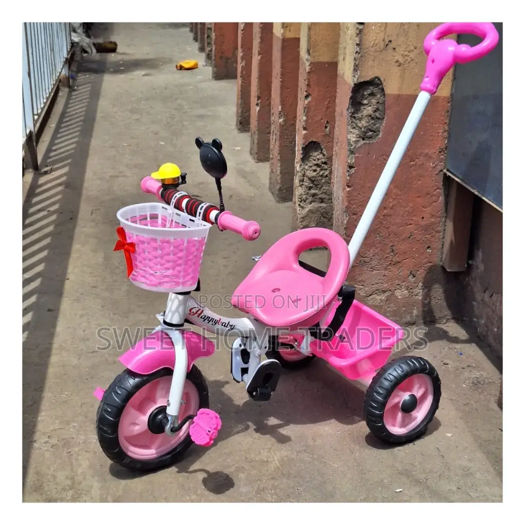 Tricycle With Pushhandle, Tricycle