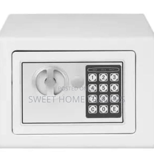 Electronic Safe Box With Keypad & Keys 23*17*17 Cm