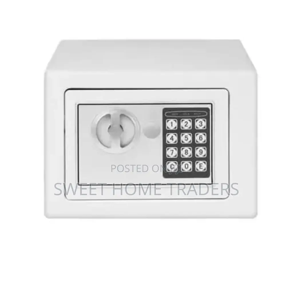 Electronic Safe Box With Keypad & Keys