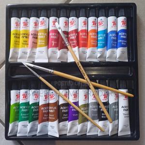 Acrylic Paint 24pcs With 3brushes - thumbnail 2