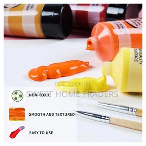 Acrylic Paint 24pcs With 3brushes, - thumbnail 2