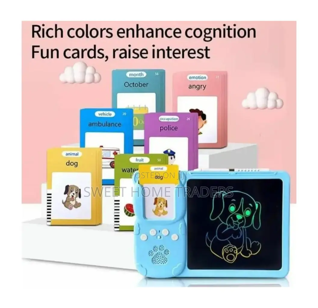 Pre-School Talking Flash Cards Early Educational Machine