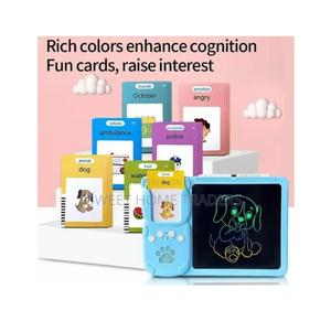 Pre-School Talking Flash Cards Early Educational Machine - thumbnail 2