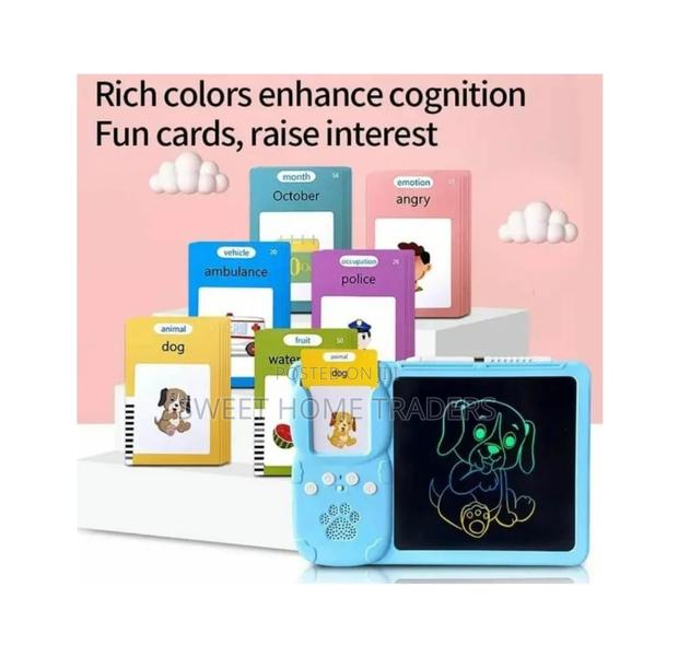 Pre-School Talking Flash Cards Early Educational Machine - main view
